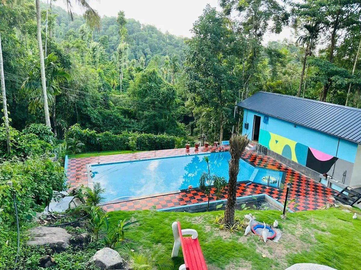 Quarto em Acomodações Particulares Elora Resort Wayanad Kalpatta